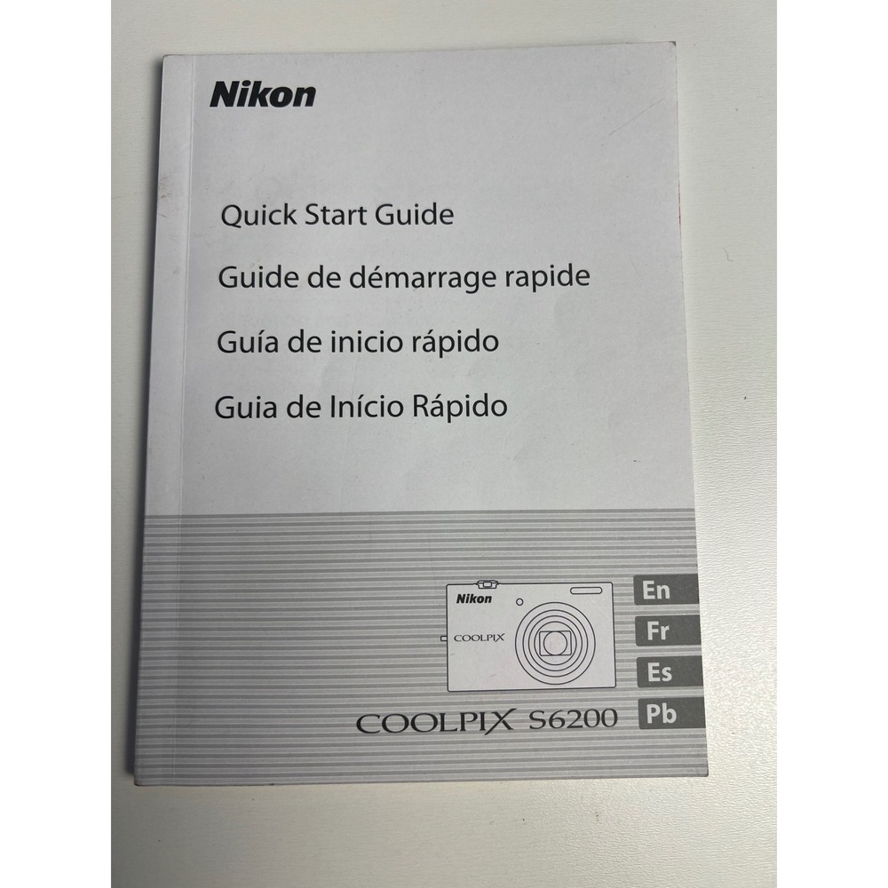 Nikon Coolpix S6200 Quick Start Guide‎ booklet 2011